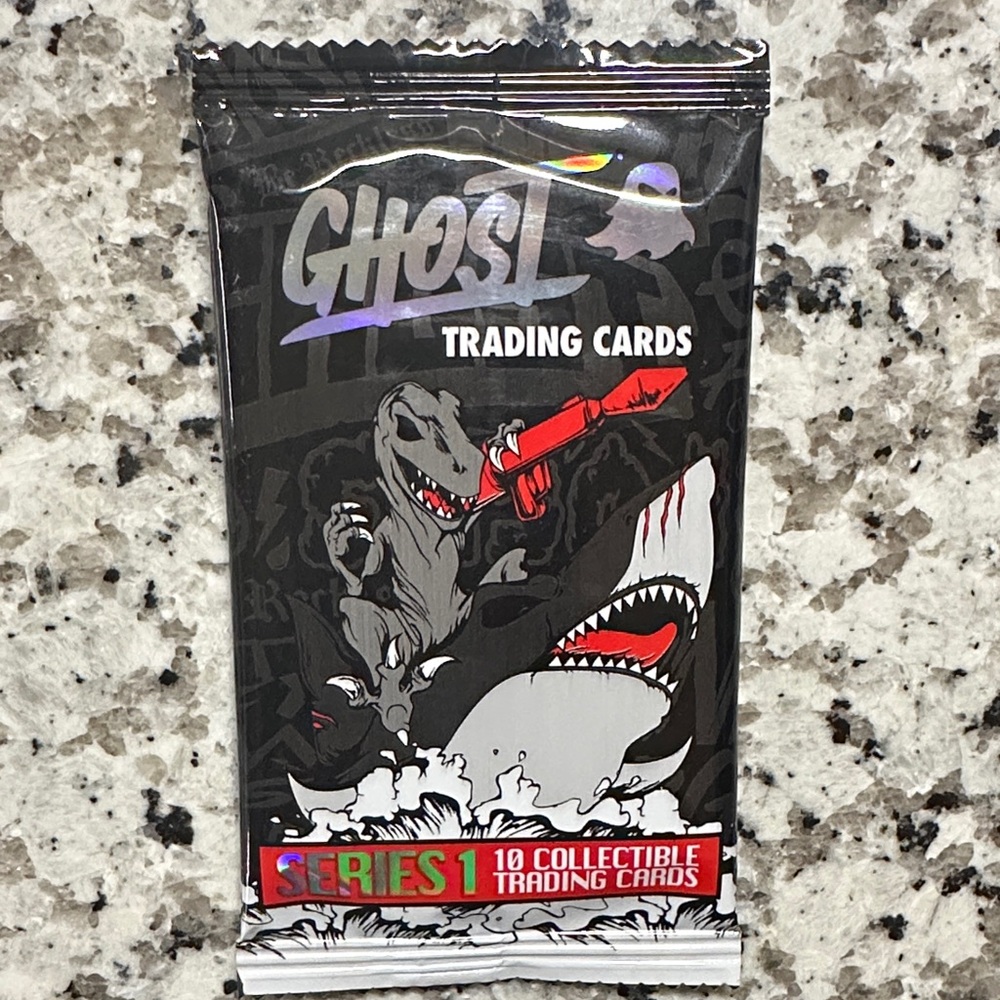 Ghost Trading Cards Series 1 Pack